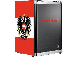 Cubes HC 263 E High Austria EURO24 Edition Getränkekühlschrank (E, 845 mm hoch, Rot, 115 l)