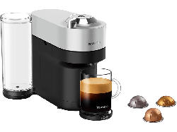 De'Longhi ENV 95 S Vertuo Pop + Deluxe Kapselmaschine Silber