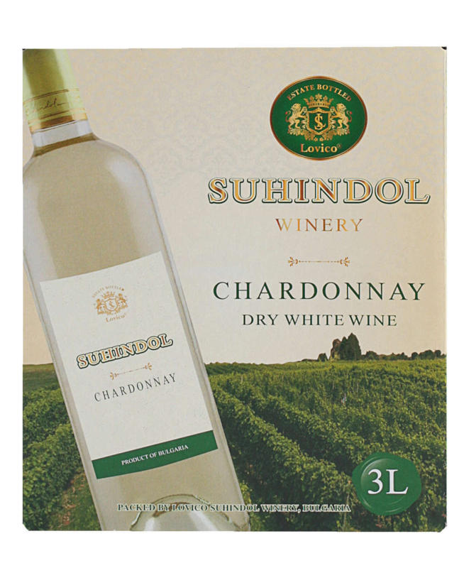 Suhindol Бяло вино Шардоне