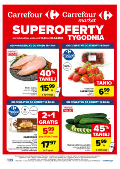 Carrefour Gazetka - Superoferty tygodnia od 15.04.2024 | Strona: 7 | Produkty: Pomarańcze, Awokado, Winogrona, Cukinia, Oregano