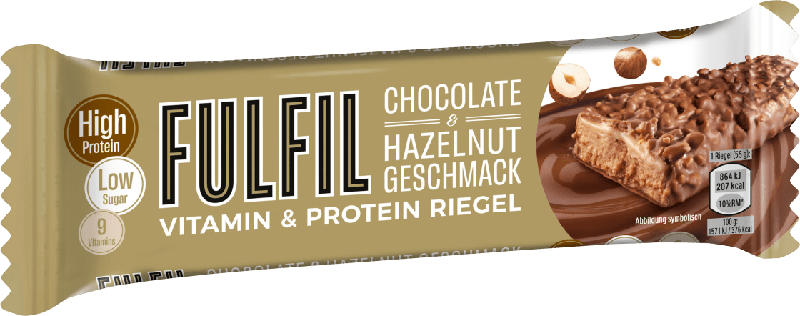 FULFIL Proteinriegel, Chocolate & Hazelnut Geschmack