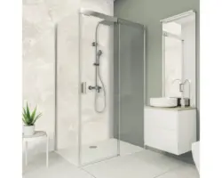 Duschrückwand Breuer 2550x1000x3 mm Marmor beige