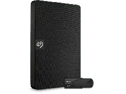 SEAGATE 4 TB Expansion Portable HDD Festplatte mit 256 GB PNY USB-Stick - Schwarz
