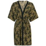 Ernsting's family Damen Kimono mit Palmen-Muster (Nur online) - bis 21.04.2024