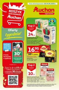 Pogląd oferty "Auchan Gazetka" - ważna od 18.04.2024