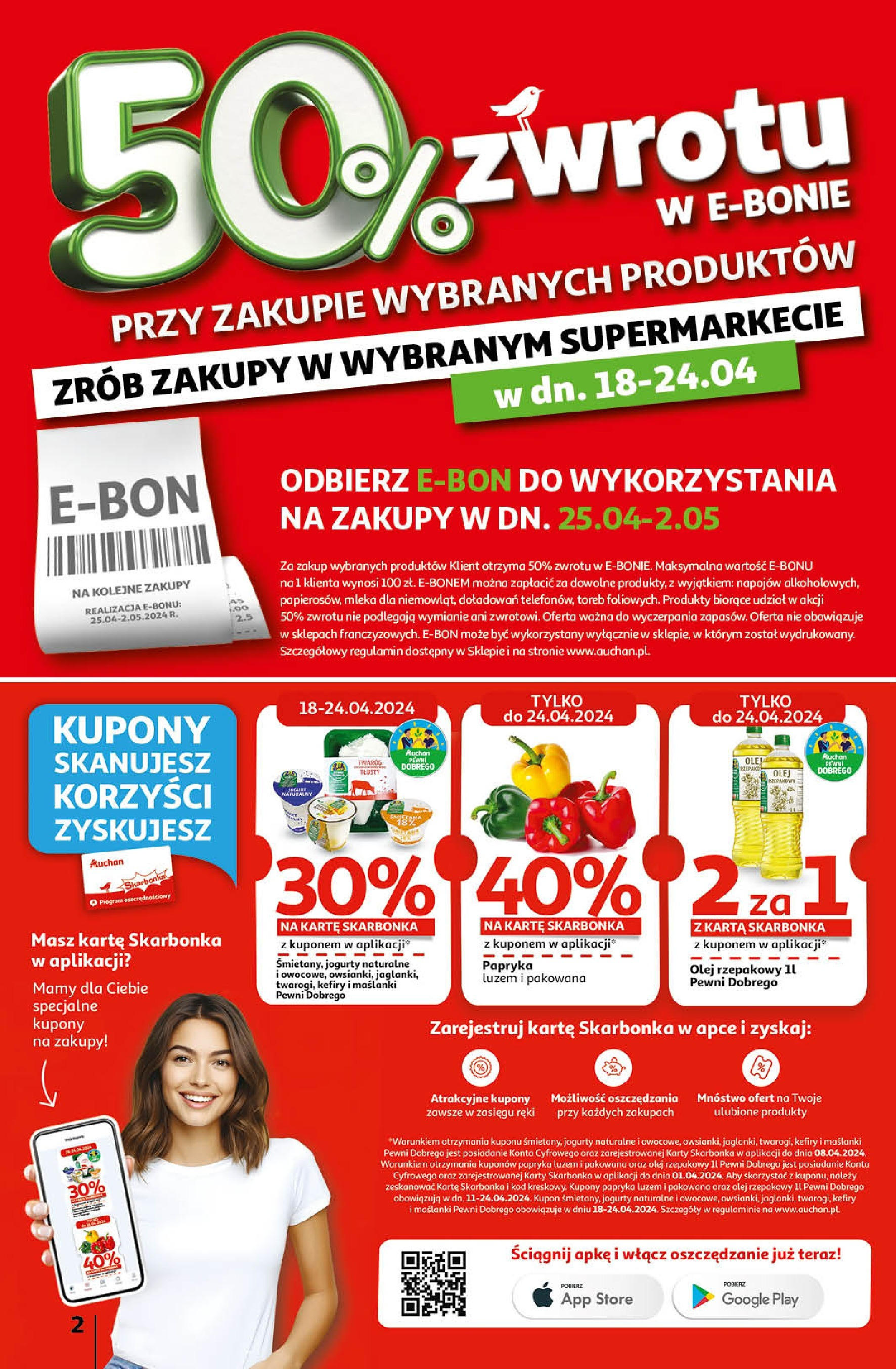 Auchan Gazetka - Oferty tygodnia nowa - 18.04.2024 | Strona: 2
