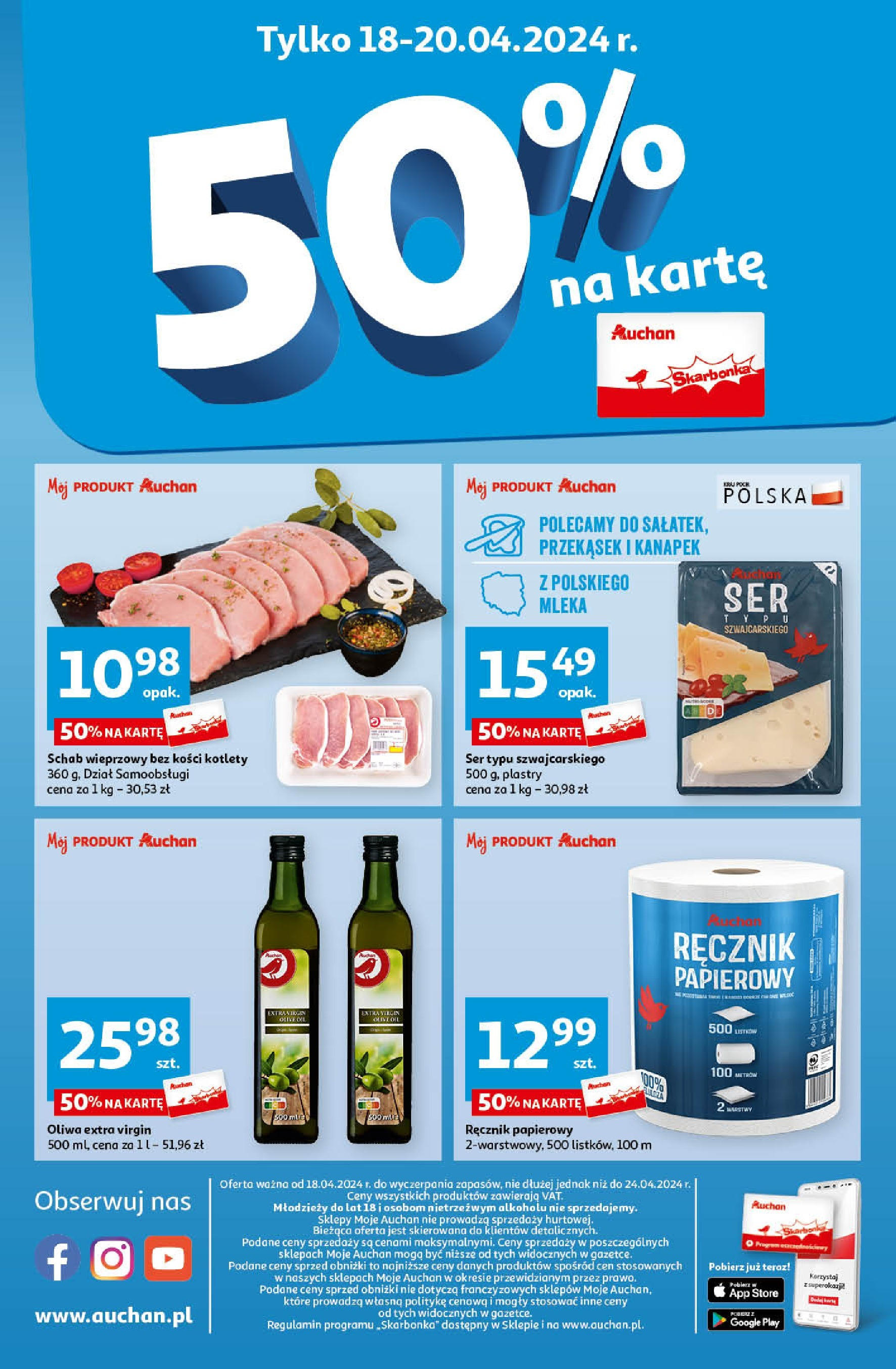 Auchan Gazetka - Oferty tygodnia nowa - 18.04.2024 | Strona: 10