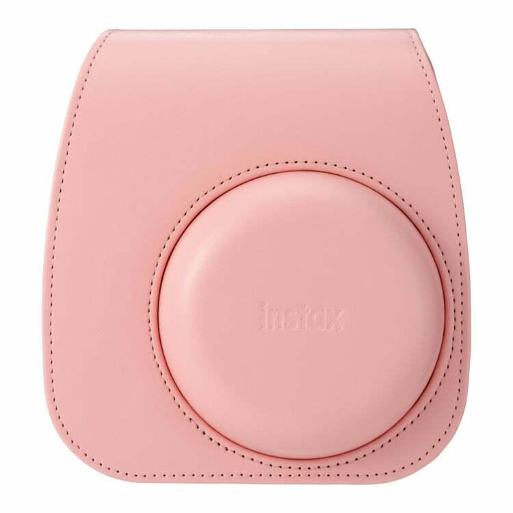 Kamera-Tasche INSTAX, Textilleder, pink
