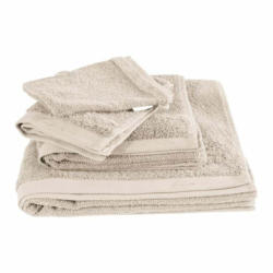 Asciugamano BONITA, cotone bio, lino