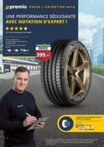 Premio Reifen+Autoservice Premio Changement de pneus - Brochure - al 05.05.2024