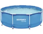 Hornbach Aufstellpool Framepool Marimex Florida rund Ø 305x91 cm ohne Zubehör blau