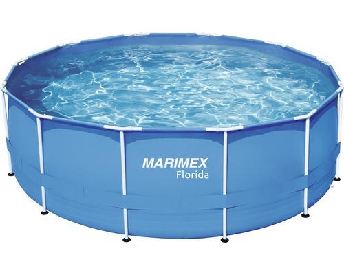 Aufstellpool Framepool Marimex Florida rund Ø 366x122 cm ohne Zubehör blau