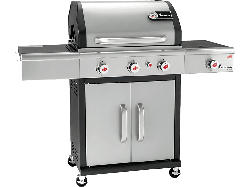 LANDMANN 03461 Gasgrill, Silber