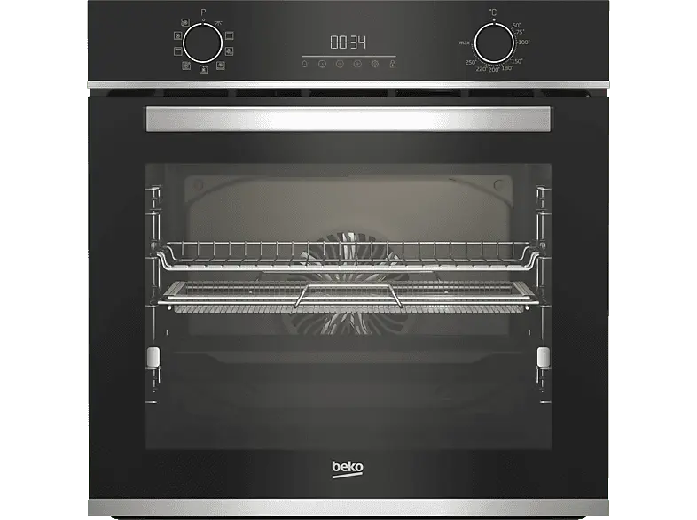 Beko BBIMA13300XS Backofen (72 l, Schwarz, 594 mm breit, A+)