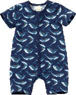 dm-drogerie markt ALANA Schlafanzug Pro Climate mit Wal-Muster, blau, Gr. 74/80 - bis 30.04.2024