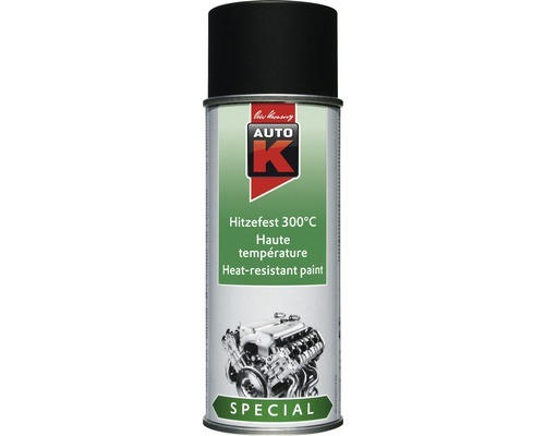 Auto-K Special Lackspray schwarz 400 ml Hitzefest bis 300° C