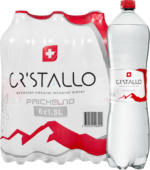 Denner Cristallo natürliches Mineralwasser, mit Kohlensäure, 6 x 1,5 Liter - bis 29.04.2024