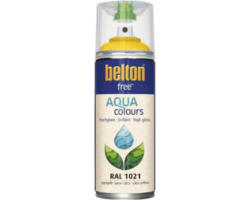 Belton Free PU Sprühlack Ral 1021 rapsgelb glänzend 400 ml