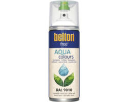 Belton Free PU Sprühlack Ral 9010 reinweiß glänzend 400 ml