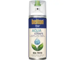 Belton Free PU Sprühlack Ral 9010 reinweiß glänzend 400 ml