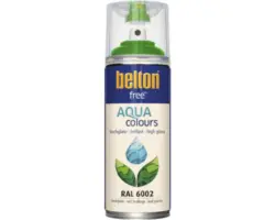 Belton Free PU Sprühlack Ral 6002 laubgrün glänzend 400 ml