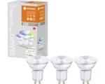 Hornbach LED-Lampe Ledvance SMART PAR16/PAR51 GU10 / 5 W ( 32 W ) matt rgbw 3 Stück