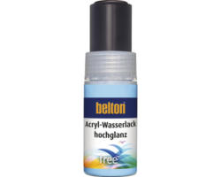 belton free Lackstift hochglänzend RAL 9005 tiefschwarz 9 ml