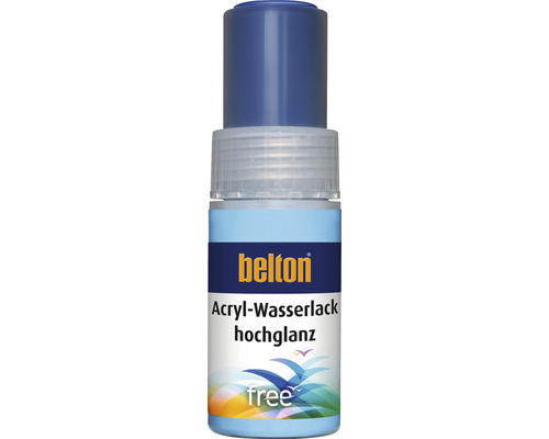 belton free Lackstift hochglänzend RAL 5010 enzianblau 9 ml