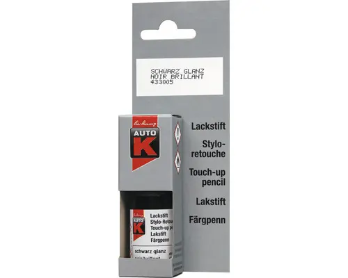 Auto-K Lackstift universal Glanz schwarz 9 ml