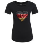 Ernsting's family Damen T-Shirt im Deutschland-Look (Nur online) - bis 21.04.2024
