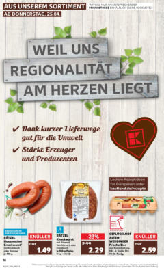 Kaufland - Sachsen-Anhalt  - gültig ab dem 25.04.2024 | Seite: 11 | Produkte: Likör, Weißwein trocken, Hühnerfleisch, Salat