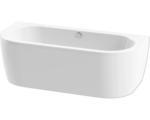 Hornbach Ovale Badewanne Form & Style Sansibar 180x80 cm weiß glänzend 6061200