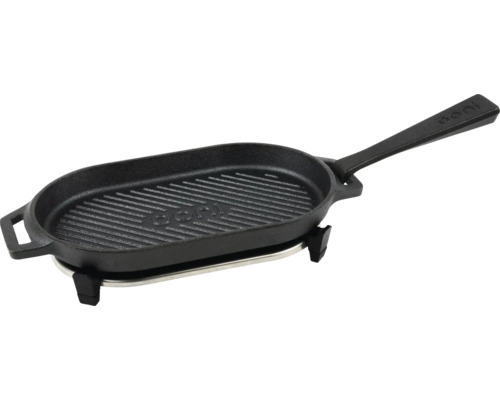 Grillpfanne Ooni 31 x 15,9 x 5,6 cm Gusseisen schwarz