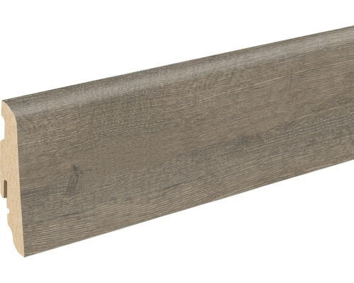 Sockelleiste FU60L Eiche hellgrau 19x58x2400 mm