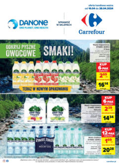 Pogląd oferty "Carrefour Gazetka - Owocowe smaki" - ważna od 16.04.2024