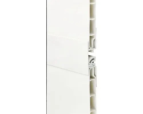 Verbindungsleiste Kunststoff weiß für Paneelstärken 8-10 mm 9x27x2600 mm