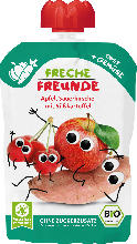 dm-drogerie markt Freche Freunde Quetschie Apfel, Sauerkirsche mit Süßkartoffel ab 6 Monaten - bis 30.04.2024