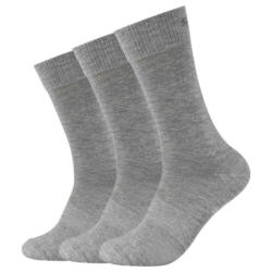 Damen & Herren-Socken Skechers grau 3 Packstücke Größe 39-42