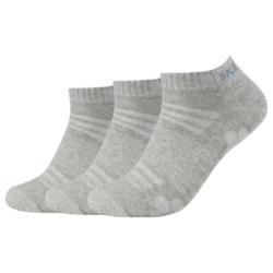 Damen & Herren-Socken Skechers Hellgraumix 3 Packstücke Größe 43-46