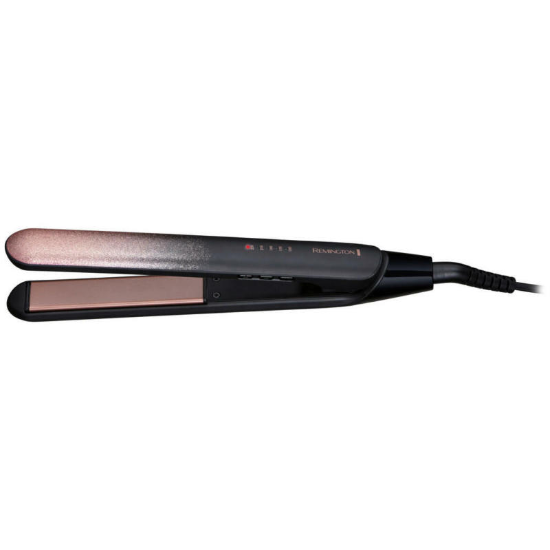 REMINGTON Haarglätter S5305 schwarz rosa Kunststoff B/H/L: ca. 3x9x32 cm