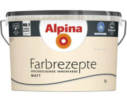 Alpina Farbrezepte Wandfarbe weicher sand 5 L