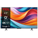 Технополис Телевизор TCL 43T7B 4K Ultra HD QLED SMART TV, GOOGLE TV, 43.0 ", 108.0 см