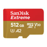Hartlauer Ried SanDisk mSDXC 512GB Extreme A2 V30 190MB/sek + Adapter - bis 05.05.2024