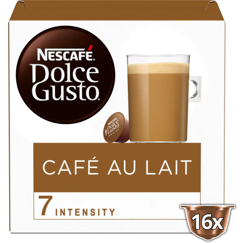 Кафе NESCAFE® Dolce Gusto® AU LAIT 16 КАПСУЛИ