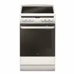 ЗОРА Готварска печка (ток) AMICA 508CE2.30EHTA(W) , Бял , Керамични