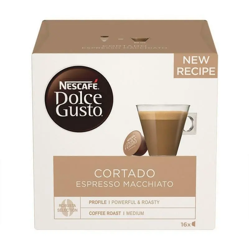 Кафе NESCAFE&reg; Dolce Gusto&reg; CORTADO ESPRESSO MACCHIATO 16 КАПСУЛИ