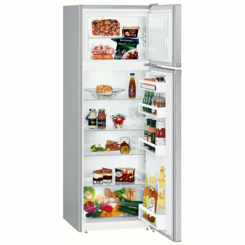Хладилник с горна камера Liebherr CTPel 251-21*** , 270 l, F , SmartFrost , Инокс
