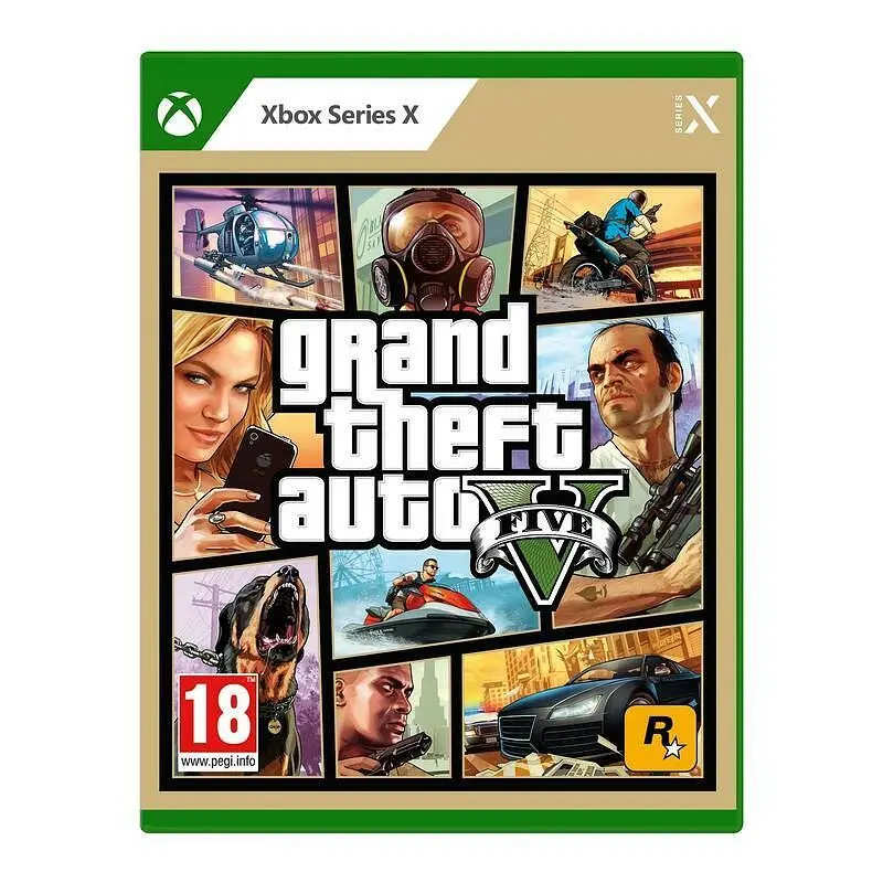 Игра GTA V (XBOX X)