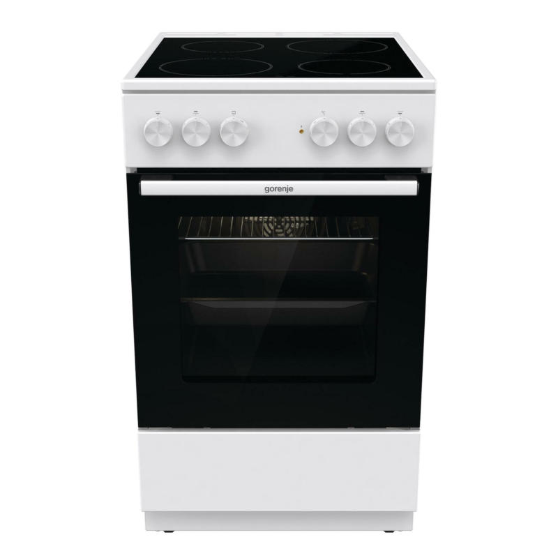 Готварска печка (ток) Gorenje GEC5A41WG , Керамични , Бял