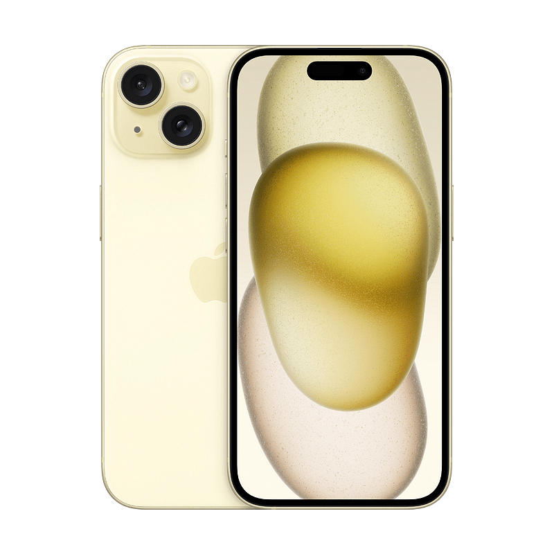 Смартфон Apple iPhone 15 128GB Yellow mtp23 , 128 GB